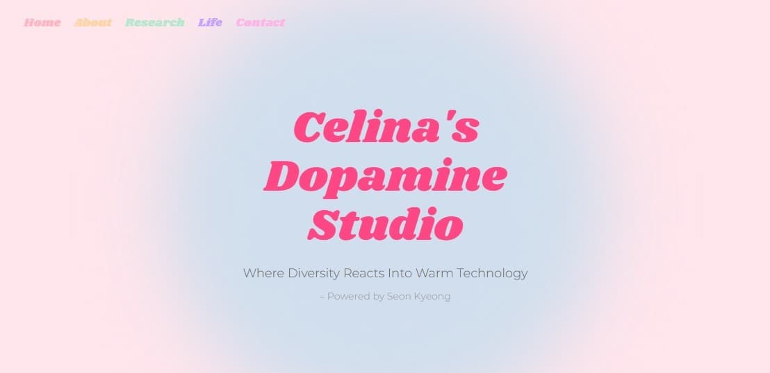 Celina's Dopamine Studio Homepage